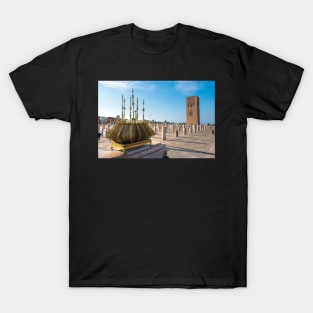 Hassan Tower in Rabat, Morocco T-Shirt